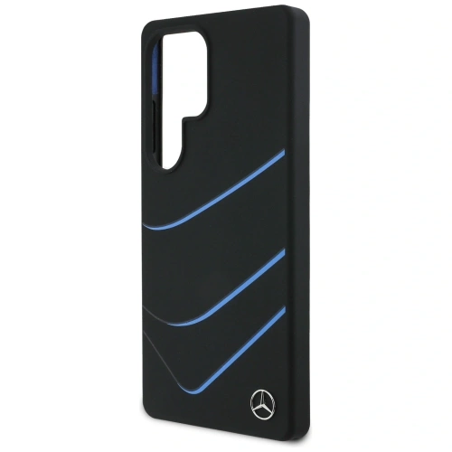 Kup Mercedes Silicona Curbe Contrastate MagSafe Samsung Galaxy S25 Ultra negru - MRS314 - {ean13} - Sklep Home Screen
