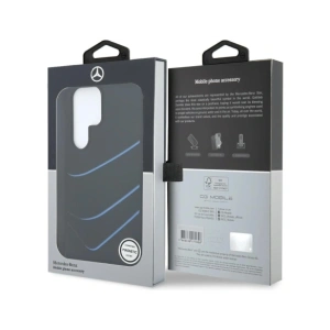 Kup Mercedes Silicona Curbe Contrastate MagSafe Samsung Galaxy S25 Ultra negru - MRS314 - {ean13} - Sklep Home Screen