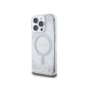 Kup Etui Guess GUHMP16XRGRGES Apple iPhone 16 Pro Max hardcase Resin Gradient Glitter MagSafe srebrny/silver - GUE4359 - {ean13} - Sklep Home Screen