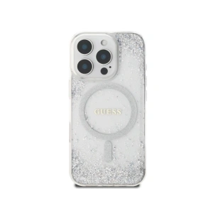 Kup Etui Guess GUHMP16XRGRGES Apple iPhone 16 Pro Max hardcase Resin Gradient Glitter MagSafe srebrny/silver - GUE4359 - {ean13} - Sklep Home Screen