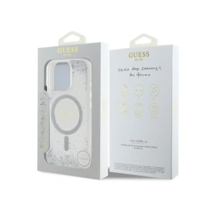 Kup Etui Guess GUHMP16XRGRGES Apple iPhone 16 Pro Max hardcase Resin Gradient Glitter MagSafe srebrny/silver - GUE4359 - {ean13} - Sklep Home Screen