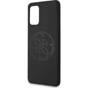 Kup Etui Guess GUHCS67LS4GBK Samsung Galaxy S20+ Plus G985 black/czarny hard case Silicone 4G Tone On Tone - GUE492BLK - {ean13} - Sklep Home Screen