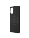 Buy Guess GUHCS67LS4GBK Samsung Galaxy S20+ Plus black hardcase Silicone 4G Tone On Tone - GUE492BLK - {ean13} - Home Screen Store Europe