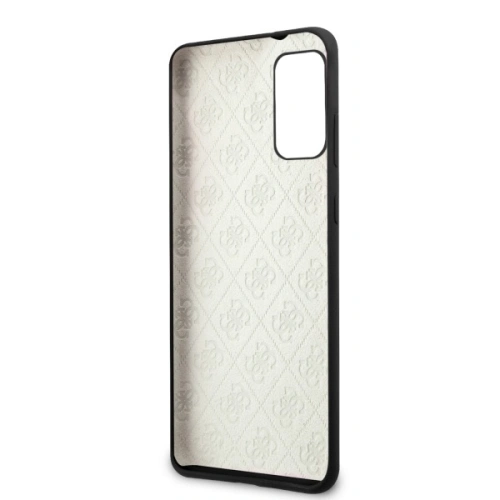 Kup Etui Guess GUHCS67LS4GBK Samsung Galaxy S20+ Plus G985 fekete/czarny kemény tok Szilikon 4G Tone On Tone - GUE492BLK - {ean13} - Sklep Home Screen