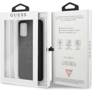 Kup Etui Guess GUHCS67LS4GBK Samsung Galaxy S20+ Plus G985 black/czarny hard case Silicone 4G Tone On Tone - GUE492BLK - {ean13} - Sklep Home Screen