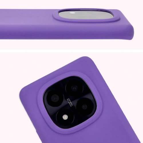 Kup Silikonowe etui Bizon Soft Case do Xiaomi Redmi Note 14 Pro Plus 5G fioletowe - BIZ8561 - {ean13} - Sklep Home Screen