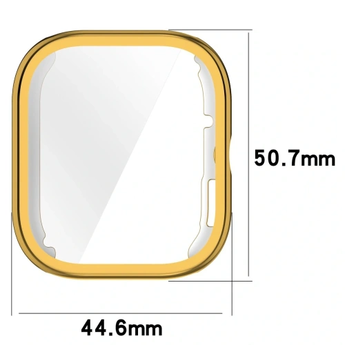 Kup Etui z osłoną ekranu Bizon Case Watch Felipe do Xiaomi Redmi Watch 5 złote - BIZ8562 - {ean13} - Sklep Home Screen