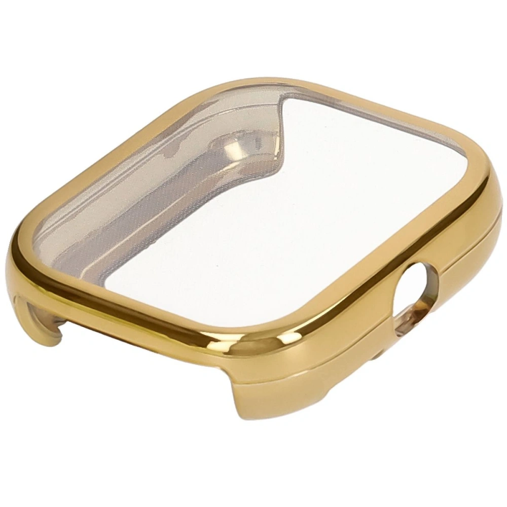 Etui z osłoną ekranu Bizon Case Watch Felipe do Xiaomi Redmi Watch 5 złote