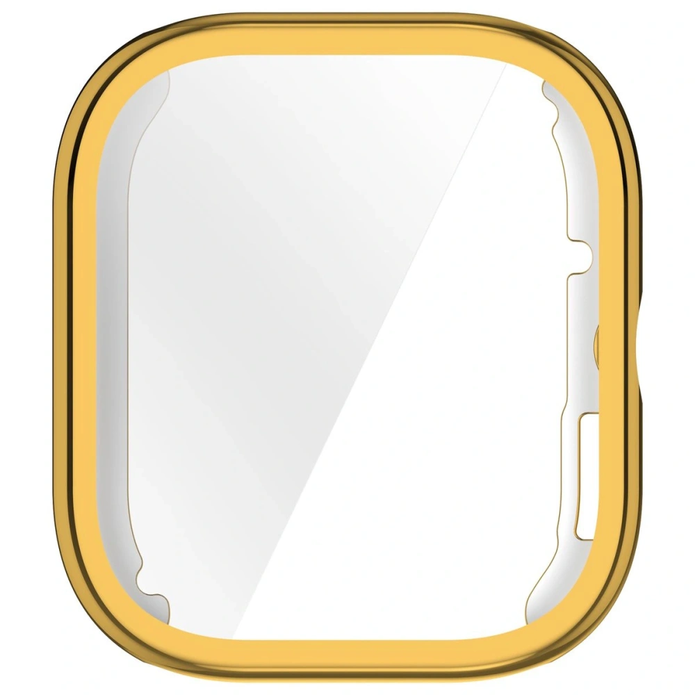 Etui z osłoną ekranu Bizon Case Watch Felipe do Xiaomi Redmi Watch 5 złote