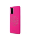 Kup Etui Guess GUHCS67LS4GFU Samsung Galaxy S20+ Plus G985 fuksja/fuchsia kemény tok Szilikon 4G Tone On Tone - GUE493FKS - {ean13} - Sklep Home Screen