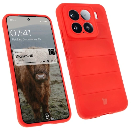 Kup Pancerne etui Bizon Case Tur do Xiaomi 15 czerwone - BIZ8565 - {ean13} - Sklep Home Screen