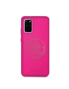 Kup Etui Guess GUHCS67LS4GFU Samsung Galaxy S20+ Plus G985 fuksja/fuchsia kemény tok Szilikon 4G Tone On Tone - GUE493FKS - {ean13} - Sklep Home Screen