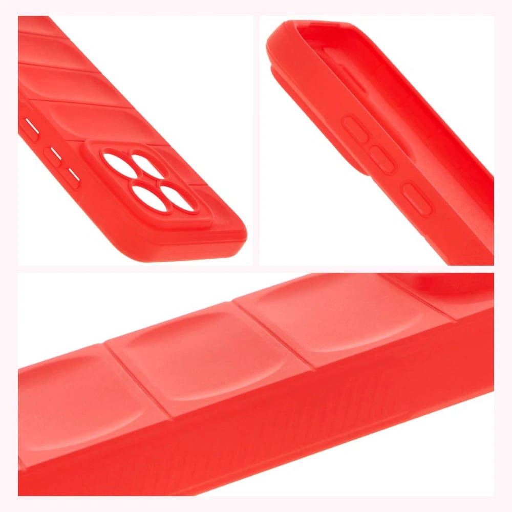 Pancerne etui Bizon Case Tur do Xiaomi 15 czerwone