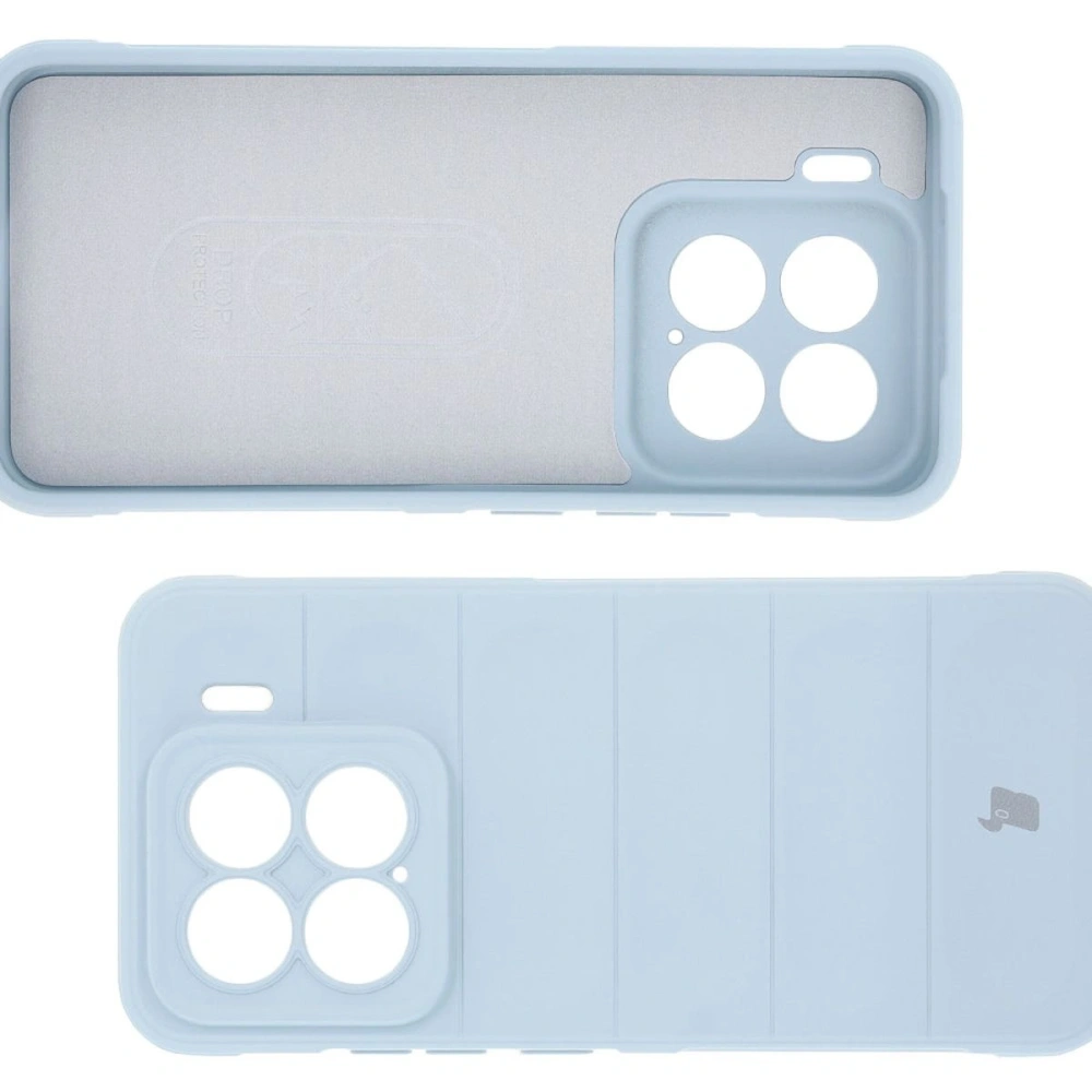 Pancerne etui Bizon Case Tur do Xiaomi 15 jasnoniebieskie