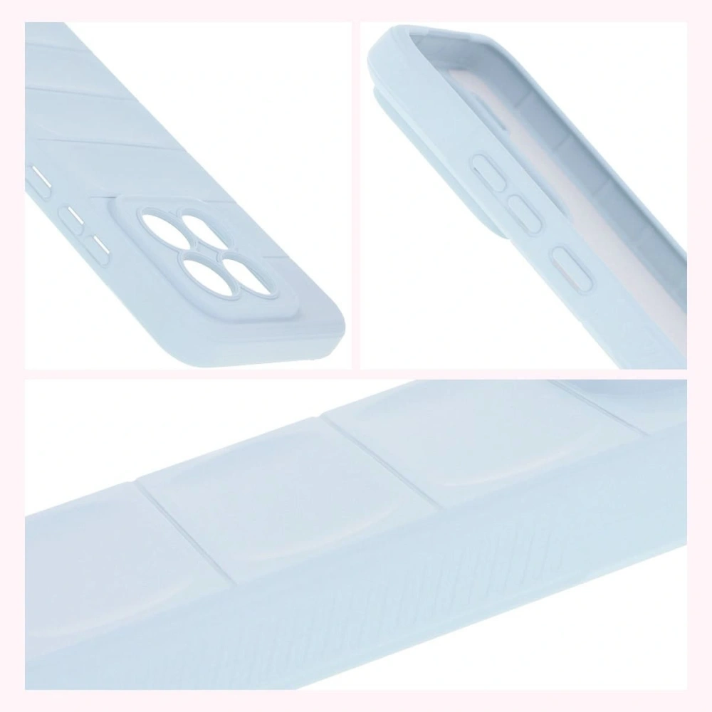 Pancerne etui Bizon Case Tur do Xiaomi 15 jasnoniebieskie