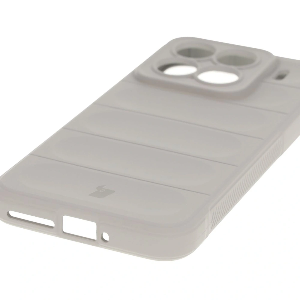 Pancerne etui Bizon Case Tur do Xiaomi 15 jasnoszare