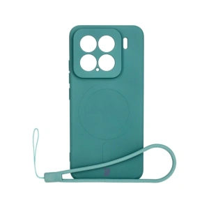 Kup Bizon Case Silikon Magnetic Sq Xiaomi 15 dunkelgrün - BIZ8568 - {ean13} - Sklep Home Screen