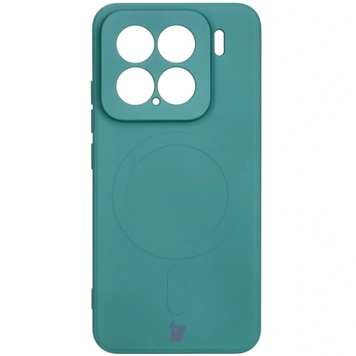 Buy Bizon Case Silicone Magnetic Sq Xiaomi 15 dark green - BIZ8568 - {ean13} - Home Screen Store Europe