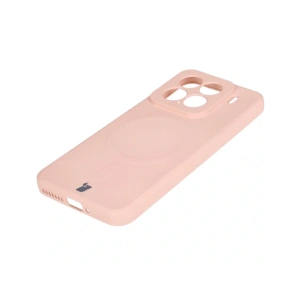 Kup Silikonowe etui z pierścieniem magnetycznym Bizon Case Silicone Magnetic Sq do Xiaomi 15 jasnoróżowe - BIZ8569 - {ean13} - Sklep Home Screen