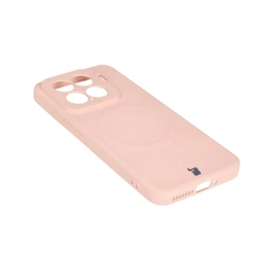 Kup Silikonowe etui z pierścieniem magnetycznym Bizon Case Silicone Magnetic Sq do Xiaomi 15 jasnoróżowe - BIZ8569 - {ean13} - Sklep Home Screen