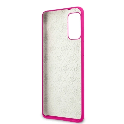 Kup Etui Guess GUHCS67LS4GFU Samsung Galaxy S20+ Plus G985 fuksja/fuchsia kemény tok Szilikon 4G Tone On Tone - GUE493FKS - {ean13} - Sklep Home Screen