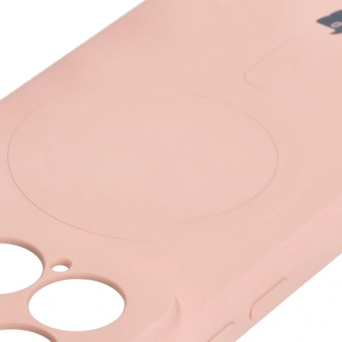 Kup Bizon Case Szilikon Magnetic Sq Xiaomi 15 világos rózsaszín - BIZ8569 - {ean13} - Sklep Home Screen