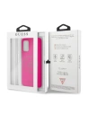 Kup Etui Guess GUHCS67LS4GFU Samsung Galaxy S20+ Plus G985 fuksja/fuchsia hard case Silicone 4G Tone On Tone - GUE493FKS - {ean13} - Sklep Home Screen