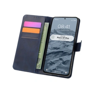 Kup Bizon Case Pocket Xiaomi Poco X7 Pro albastru închis - BIZ8574 - {ean13} - Sklep Home Screen