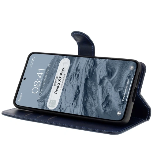 Kup Bizon tok zseb Xiaomi Poco X7 Pro sötétkék - BIZ8574 - {ean13} - Sklep Home Screen