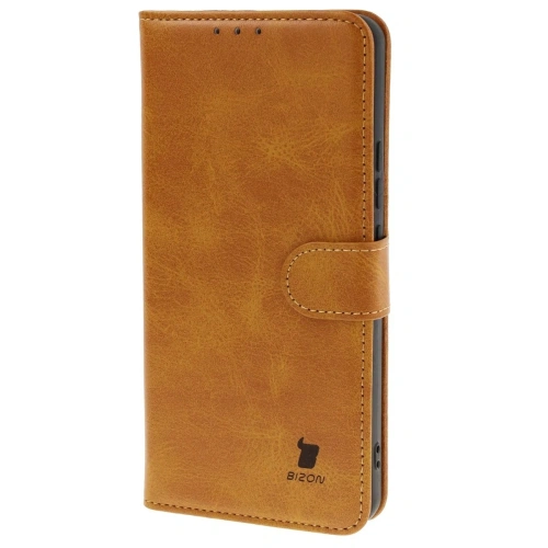 Kup Etui z klapką Bizon Case Pocket do Xiaomi Redmi Note 14 5G / Poco M7 Pro 5G brązowe - BIZ8575 - {ean13} - Sklep Home Screen
