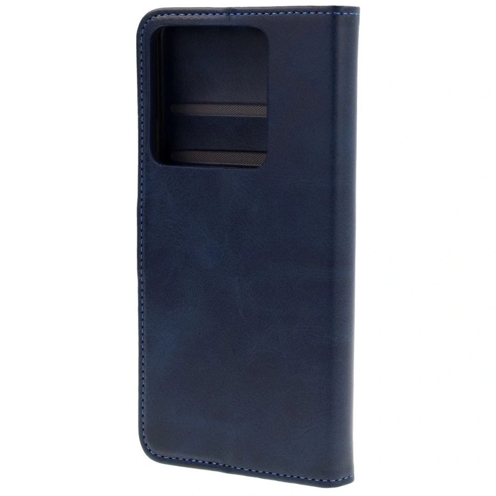 Etui z klapką Bizon Case Pocket do Xiaomi Redmi Note 14 5G / Poco M7 Pro 5G granatowe