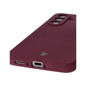Silikonové pouzdro Bizon Soft Case pro Samsung Galaxy A36 5G tmavě fialové
