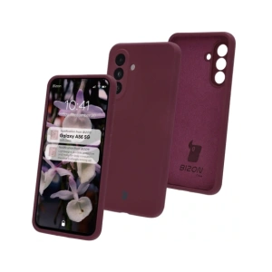 Kup Silikonowe etui Bizon Soft Case do Samsung Galaxy A56 5G ciemnofioletowe - BIZ8581 - {ean13} - Sklep Home Screen