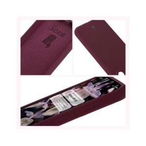 Kup Silikonowe etui Bizon Soft Case do Samsung Galaxy A56 5G ciemnofioletowe - BIZ8581 - {ean13} - Sklep Home Screen