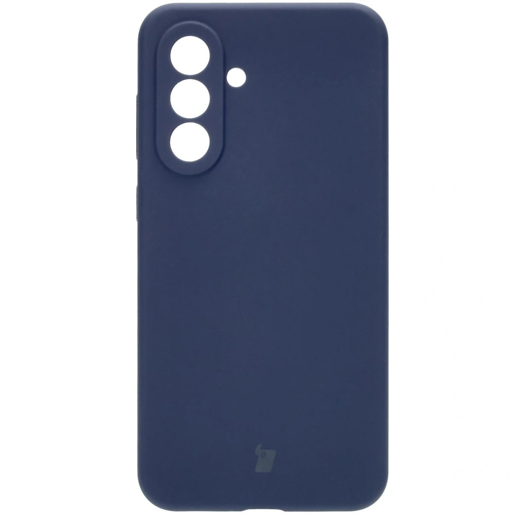 Silikonowe etui Bizon Soft Case do Samsung Galaxy A56 5G ciemnoniebieskie