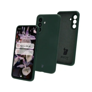 Kup Silikonowe etui Bizon Soft Case do Samsung Galaxy A56 5G ciemnozielone - BIZ8583 - {ean13} - Sklep Home Screen