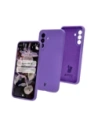 Silikonowe etui Bizon Soft Case do Samsung Galaxy A56 5G fioletowe