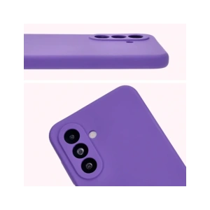 Kup Silikonowe etui Bizon Soft Case do Samsung Galaxy A56 5G fioletowe - BIZ8585 - {ean13} - Sklep Home Screen
