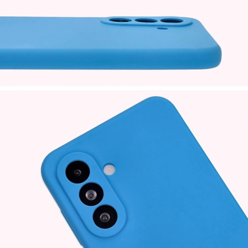Kup Silikonowe etui Bizon Soft Case do Samsung Galaxy A56 5G niebieskie - BIZ8586 - {ean13} - Sklep Home Screen