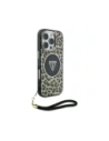Kup Etui Guess HC IML Leopard Triangle Cord Strap do Apple iPhone 16 Pro MagSafe brązowy - GUE4360 - {ean13} - Sklep Home Screen