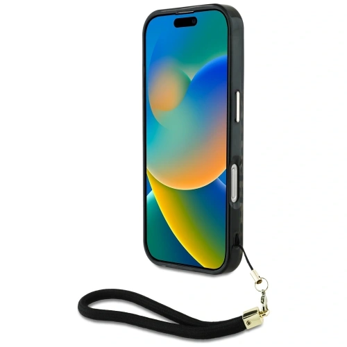 Kup Etui Guess HC IML Leopard Triangle Cord Strap do Apple iPhone 16 Pro MagSafe hnědý - GUE4360 - {ean13} - Sklep Home Screen
