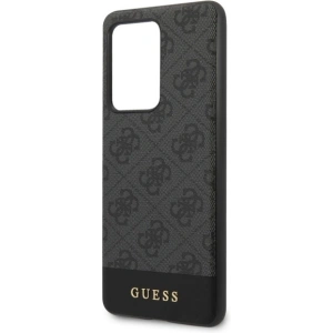 Kup Etui Guess GUHCS69G4GLGR Samsung Galaxy S20 Ultra G988 szary/grey hard case 4G Stripe Collection - GUE495GRY - {ean13} - Sklep Home Screen