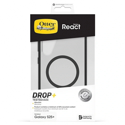 Buy Samsung Otterbox React Magnet Galaxy S25+ Plus black - SMG1288 - {ean13} - Home Screen Store Europe