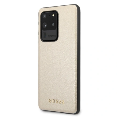 Kup Etui Guess GUHCS69IGLGO Samsung Galaxy S20 Ultra G988 aurie/hard case iridescent - GUE496GLD - {ean13} - Sklep Home Screen