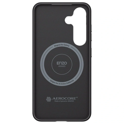 Kup Etui Samsung Spigen Enzo Aramid Magnet do Galaxy S25+ Plus czarno-srebrny - SMG1291 - {ean13} - Sklep Home Screen