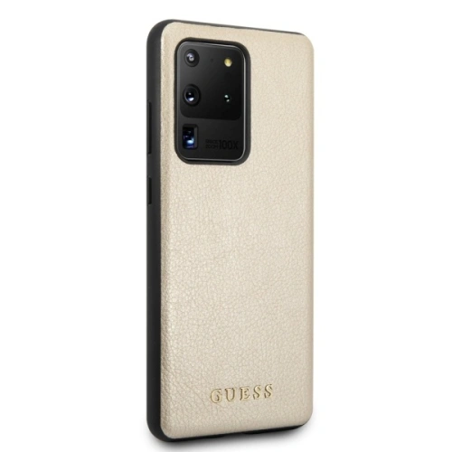 Kup Etui Guess GUHCS69IGLGO Samsung Galaxy S20 Ultra G988 aurie/hard case iridescent - GUE496GLD - {ean13} - Sklep Home Screen
