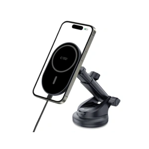 Buy Tech-Protect MM15W-V6 Magnetic MagSafe Dashboard & Vent Car Mount Wireless Charger 15W Black - THP3911 - {ean13} - Home Screen Store Europe