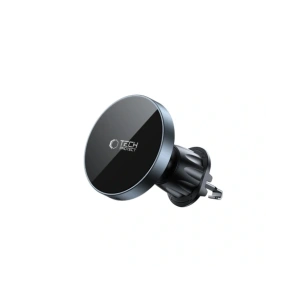 Kup Uchwyt automobilní pro mřížku / pro CD zásuvku s nabíječkou 15W + 2x magnetické destičky Tech-Protect MM15W-V5 Magnetic MagSafe CD & Vent Car Mount Wireless Charger 15W Černý - THP3913 - {ean13} - Sklep Home Screen