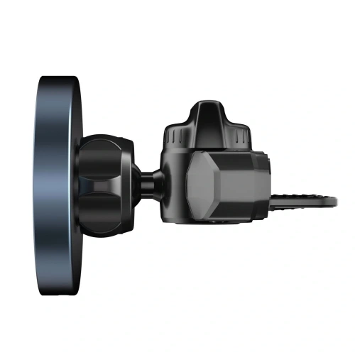 Kup Uchwyt automobilní pro mřížku / pro CD zásuvku s nabíječkou 15W + 2x magnetické destičky Tech-Protect MM15W-V5 Magnetic MagSafe CD & Vent Car Mount Wireless Charger 15W Černý - THP3913 - {ean13} - Sklep Home Screen