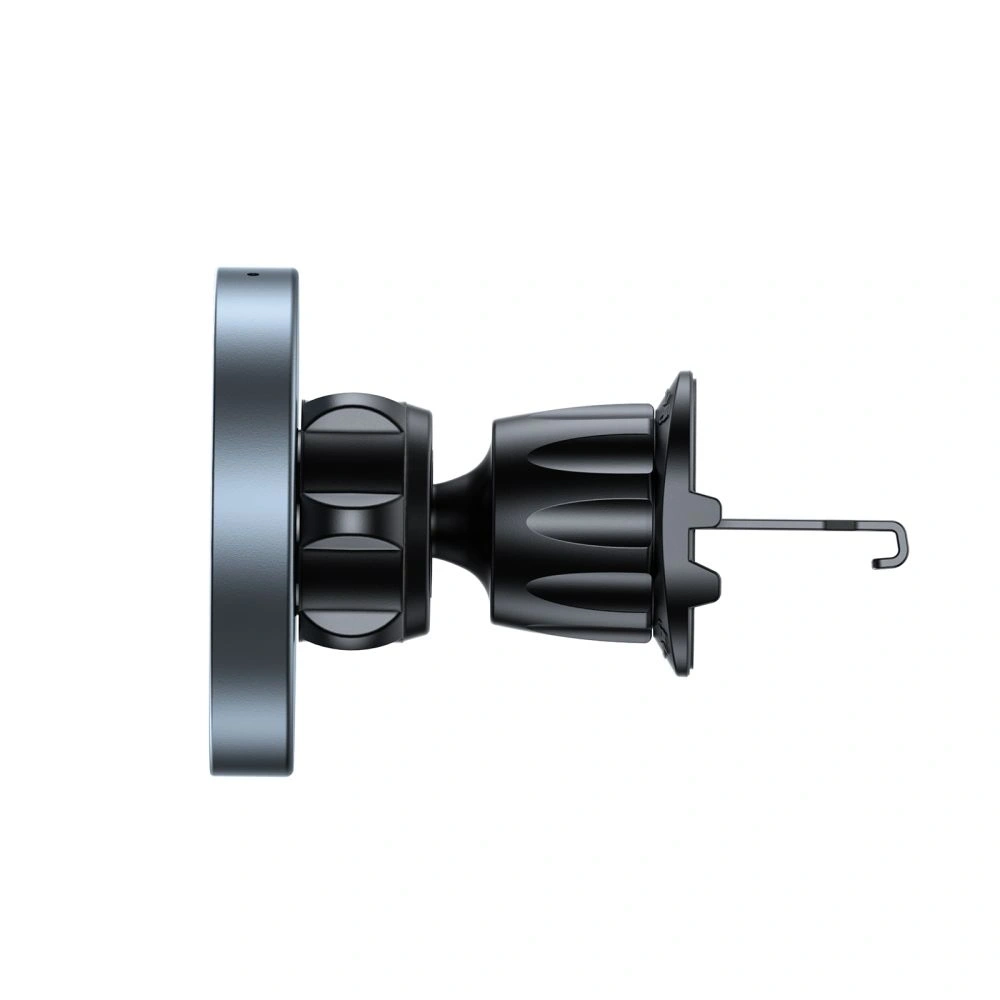 Uchwyt samochodowy do kratki / do gniazda CD z ładowarką 15W + 2x blaszki magnetyczne Tech-Protect MM15W-V5 Magnetic MagSafe CD & Vent Car Mount Wireless Charger 15W Black